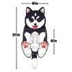 Husky Hand Towels for Bathroom Kitchen Cute Dog Decor Decorative Hanging Towels  Absorbent Soft Face Towels Housewarming  Dog Mom Gifts for Women Dog Lover