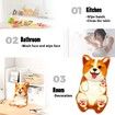 Corgi Hand Towels for Bathroom Kitchen Cute Dog Decor Decorative Hanging Towels Absorbent Soft Face Towels Housewarming Dog Mom Gifts for Women Dog Lover