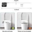 Bidet Attachment for Toilet Dual Nozzle Fresh Cold Water Sprayer for Toilet Easy to Install