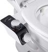 Bidet Attachment for Toilet, Self Cleaning Dual Nozzle with Temperature and Pressure Controls