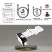 Bidet Attachment for Toilet, Self Cleaning Dual Nozzle with Temperature and Pressure Controls