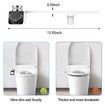 Bidet Attachment for Toilet Non-Electric Self-Cleaning Dual Nozzle Fresh Cold/Hot Water Sprayer Bidet Adjustable Water Pressure Feminine Wash,Easy to Install Bidet Sprayer for Toilet