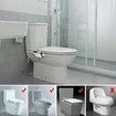 Bidet Attachment for Toilet Non-Electric Self-Cleaning Dual Nozzle Fresh Cold/Hot Water Sprayer Bidet Adjustable Water Pressure Feminine Wash,Easy to Install Bidet Sprayer for Toilet