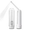 Portable Bidet Handheld Foldable Travel Electric Sprayer Toilet 2 Pressure Options Personal Hygiene Postpartum Care Perineal White Compact