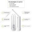 Portable Bidet Handheld Foldable Travel Electric Sprayer Toilet 2 Pressure Options Personal Hygiene Postpartum Care Perineal White Compact
