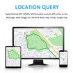 Pets GPS tracker Cat Dog Pet Tracker Collar with Bell Tracking Device Locator Waterproof IP67 Anti-lost monitor Smart Finder Free APP Color Golden