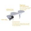 Bidet Attachment For Toilet Self-Cleaning Nozzle Bidet Toilet Seat Attachment