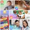 Kids Smart Watch Toddler Toy 24 Games Camera Video Recorder Music Pedometer Alarm Calculator Calendar Flashlight Birthday Gift Ages 3+ Pink