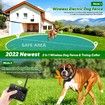 Wireless Dog Fence, Wireless Boundary Containment System for Large and Medium Dogs
