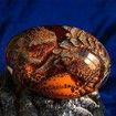 Dragon Eggs Clear Dragon Egg Resin Sculpture Handmade Fire Pocket Dragon Souvenir( Only Dragon Eggs)