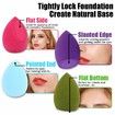 14pcs Complexion Sponge Makeup Blender Beauty Sponge Eggs For Touch Ups, Beauty Foundation Latex Free Liquid Foundation Powder Color Random Send