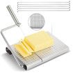 Cheese Slicer & Cheese Cutter Cheese Cutter for Block Cheese Metal Cheese Cutting Board Kitchen for Cheese Butter