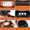 SUP Air Pump High Pressure Dual Stage Inflation Auto Off Deflation 16PSI 12V DC Car Connector Inflatable Stand Up Paddle Board Boat Intelligent