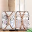6pcs No Vacuum or Pump Needed Press Roll Compression Bags Travel Essentials Packing Space Saver Bags Organizers 40x60cm