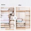 4pcs NO Pump No tool requried Sit Press Roll Compression Storage Bags Vacuum Sealer Bags Jumbo Blankets Bedding Clothes Quilts Duvets Storage Bags