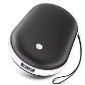 Hand Warmers Rechargeable,5200mAh Electric Portable Pocket Hand Warmer/Power Bank,Warm Gifts (Black)