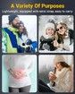 Hand Warmers Rechargeable,5200mAh Electric Portable Pocket Hand Warmer/Power Bank,Warm Gifts (Black)