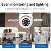3In1 Hd Wifi Smoke Alarm Detector Monitoring Camera Bulb Lighting 360 Degree Viewing Angle 2 Way Voice Night Vision Humanoid Tracking