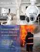 3In1 Hd Wifi Smoke Alarm Detector Monitoring Camera Bulb Lighting 360 Degree Viewing Angle 2 Way Voice Night Vision Humanoid Tracking