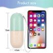 Weekly Pill Organizer,Damp Proof Pill Box,Portable Pocket Pill Box Dispenser for Outdoors Travel for Trip Vacation Men Women Gift