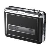 Walkman Cassette Player,Portable Tape Player Compact Recorder,Audio Music Cassette to MP3 Digital Converter (Black)