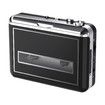Walkman Cassette Player,Portable Tape Player Compact Recorder,Audio Music Cassette to MP3 Digital Converter (Black)