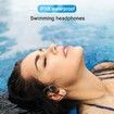Bone Conduction Headphones Waterproof Headphones for Swimmin 8G Memory