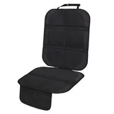 Car Seat Protector Child Non Slip Waterproof Leather Thick Padding Mesh Storage Pockets Baby Under Carseat Safety