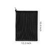 Pond Pump Mesh Bag, 2-Pack Pump Barrier Bag with Drawstring, Black Pool Bags for Pond Bio Filters, Aquarium Filtration