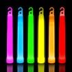 6X Emergency Bright Glow Sticks Camping, Hiking Glow Stick Lights for Parties and Kids Activities Blackout Or Storm Ready Use 1.5x1.5cm