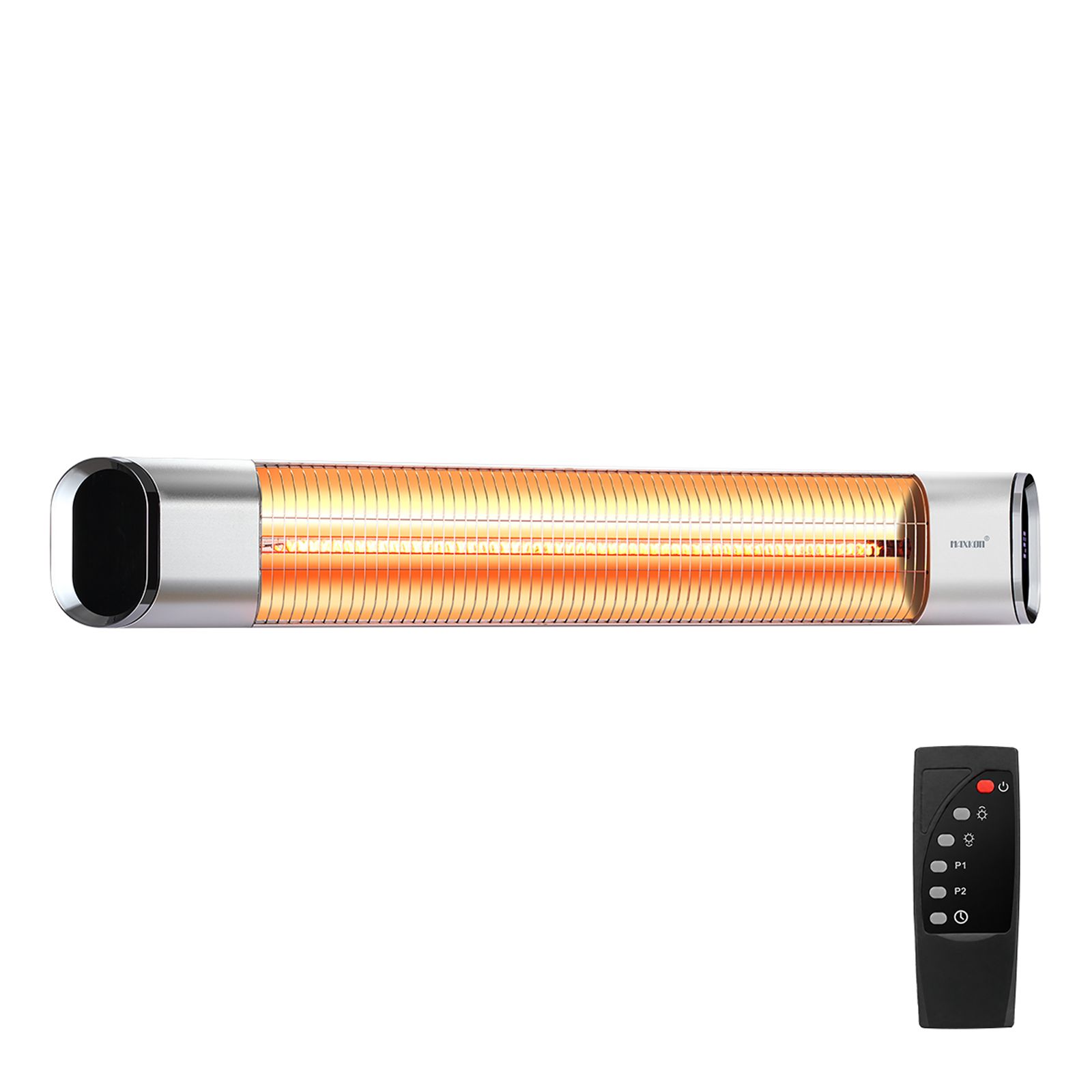 Maxkon 2000W Carbon Fibre Infrared Heater Indoor Outdoor Heater Electric Patio Instant Heater with Remote Control