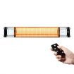 Maxkon 2000W Carbon Fibre Infrared Heater Indoor Outdoor Heater Electric Patio Instant Heater with Remote Control
