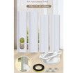 Portable Air conditioner Window Kit Adjustable 67-220cm Vertical/Horizontal Sliding Window Seal Kit Plate for AC Unit Suitable for 130/150mm hose