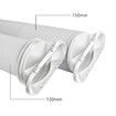 Portable Air conditioner Window Kit Adjustable 67-220cm Vertical/Horizontal Sliding Window Seal Kit Plate for AC Unit Suitable for 130/150mm hose