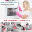 Electric Spin Scrubber Electric Cleaning Brush Cordless Power Scrubber with 5 Replaceable Brush Heads Handheld Power Shower Scrubber for Bathtub,Floor,Wall,Tile,Toilet,Window,Sink