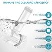 Electric Spin Scrubber Electric Cleaning Brush Cordless Power Scrubber with 5 Replaceable Brush Heads Handheld Power Shower Scrubber for Bathtub,Floor,Wall,Tile,Toilet,Window,Sink