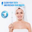 Electric Tooth Cleaner, Dental Calculus Remover,Tooth Scraper Teeth Cleaning Kit with 3 Cleaning Heads, 5 Modes, Oral Mirror, White