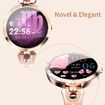 Smart Watch for Women, Fashion Fitness Tracker for Women IP67 Waterproof, Rose Gold