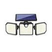 Solar Light for Home 230 LED Solar Wall Lamp IP65 Waterproof Outdoor Street Lamp 3 Heads with Wide Angle Adjustable 1500LM Motion Sensor Lights