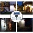 Solar Light Outdoor Motion Sensor Wide-Illumination 42 LED IP65 Waterproof Security Flood Lights Solar Powered Detected for Garage,Porch,Yard