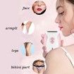 USB Rechargeable Shaver for Women for Long-Lasting Hair Removal, Convenient and clean Pink