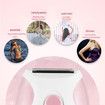 USB Rechargeable Shaver for Women for Long-Lasting Hair Removal, Convenient and clean Pink