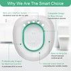 Sitz Bath for Hemorrhoids,Sitz Bath for Toilet Seat,Yoni Steam Seat,Foldable Sitz Bath for Postpartum Care,for Soothes Hemorrhoids & Perineum,Cleanse Vagina & Anal (Blue)