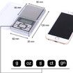 Mini Smart Weigh Portable Pocket Scale Digital Gram Scale Jewelry Scale, 500gx0.1g