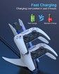 PS5 Controller Charging Station for Playstation 5 Controller,Dual Controller Charger,Fast Charging Docking Station with Type-C Charging Cable