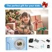 Digital Camera,1080P 48MP Camera with 32GB SD Card,2.4 Inch Digital Camera with 16X Digital Zoom,Compact Mini Camera (light Blue)