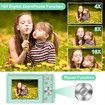 Digital Camera,1080P 48MP Camera with 32GB SD Card,2.4 Inch Digital Camera with 16X Digital Zoom,Compact Mini Camera (Green)