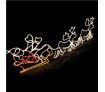 2.4m Giant Santa Sleigh with 2 Deer