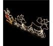 2.4m Giant Santa Sleigh with 2 Deer
