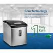 Silver 3.2L Home Ice Maker
